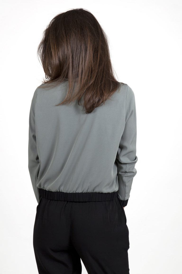black and gray bomber jacket 3