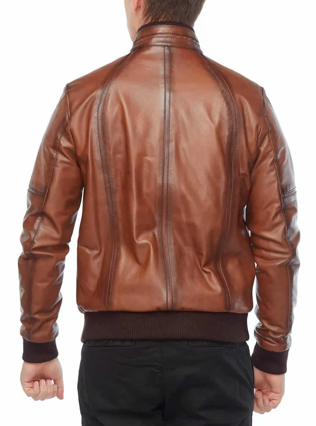 brown leather bomber mens 2
