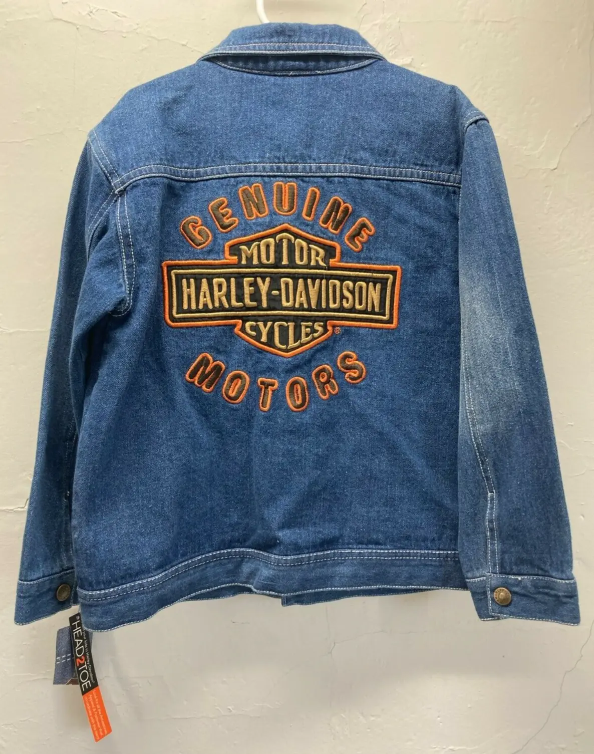 denim harley davidson jacket 2