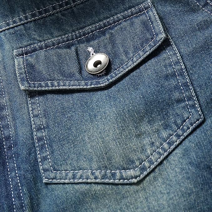 denim jacket sheepskin collar 3