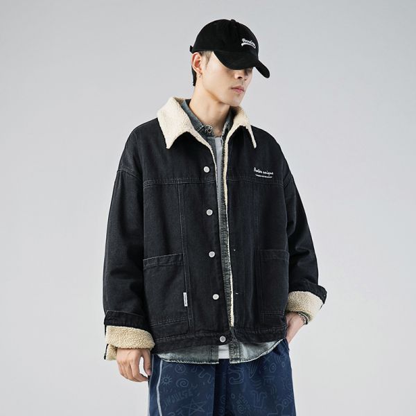 denim jacket sheepskin lining 3