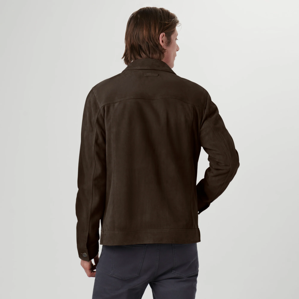 Suede Trucker Jacket