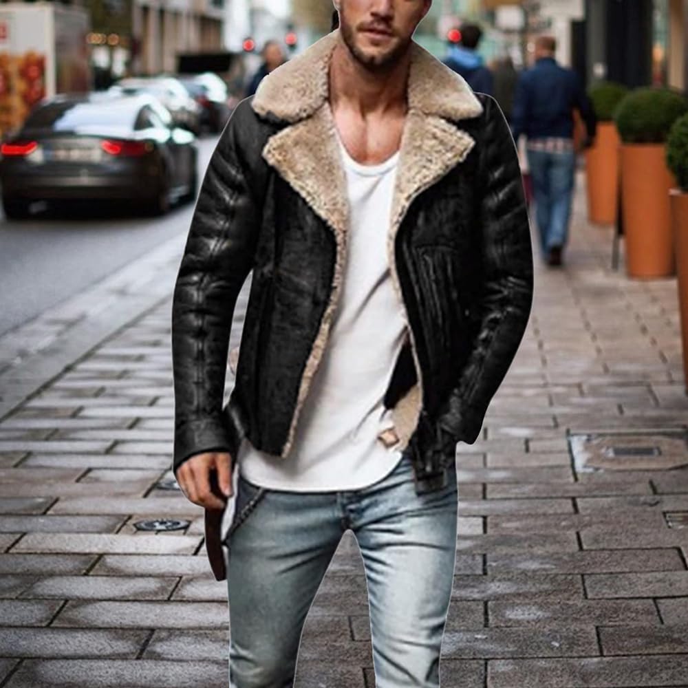 faux sheepskin jacket 3