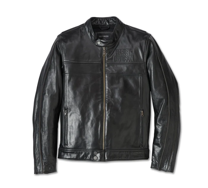 harley davidson leather motorcycle jacket