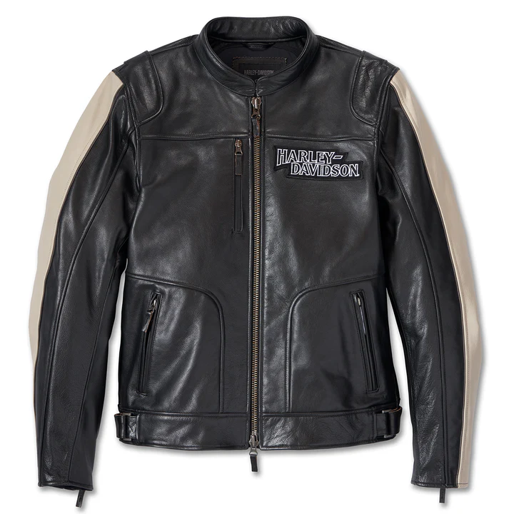 harley davidson leather riding jacket