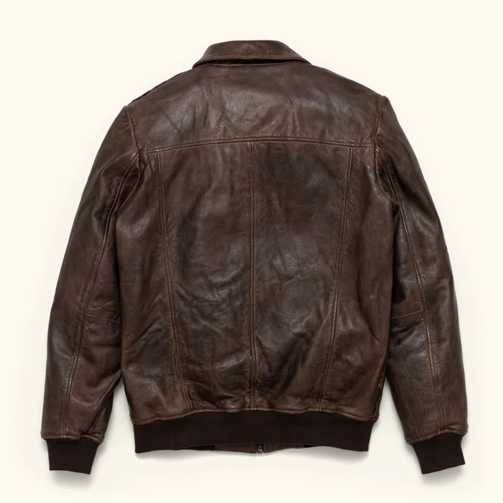 sherpa leather bomber jacket 3