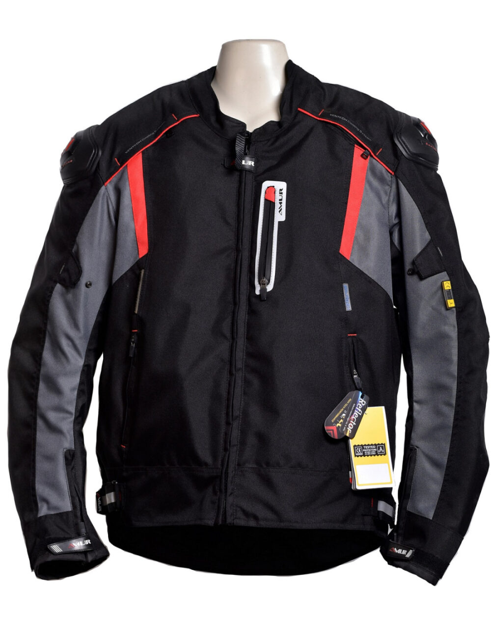 AMUR Super Rider Jacket with Back hump