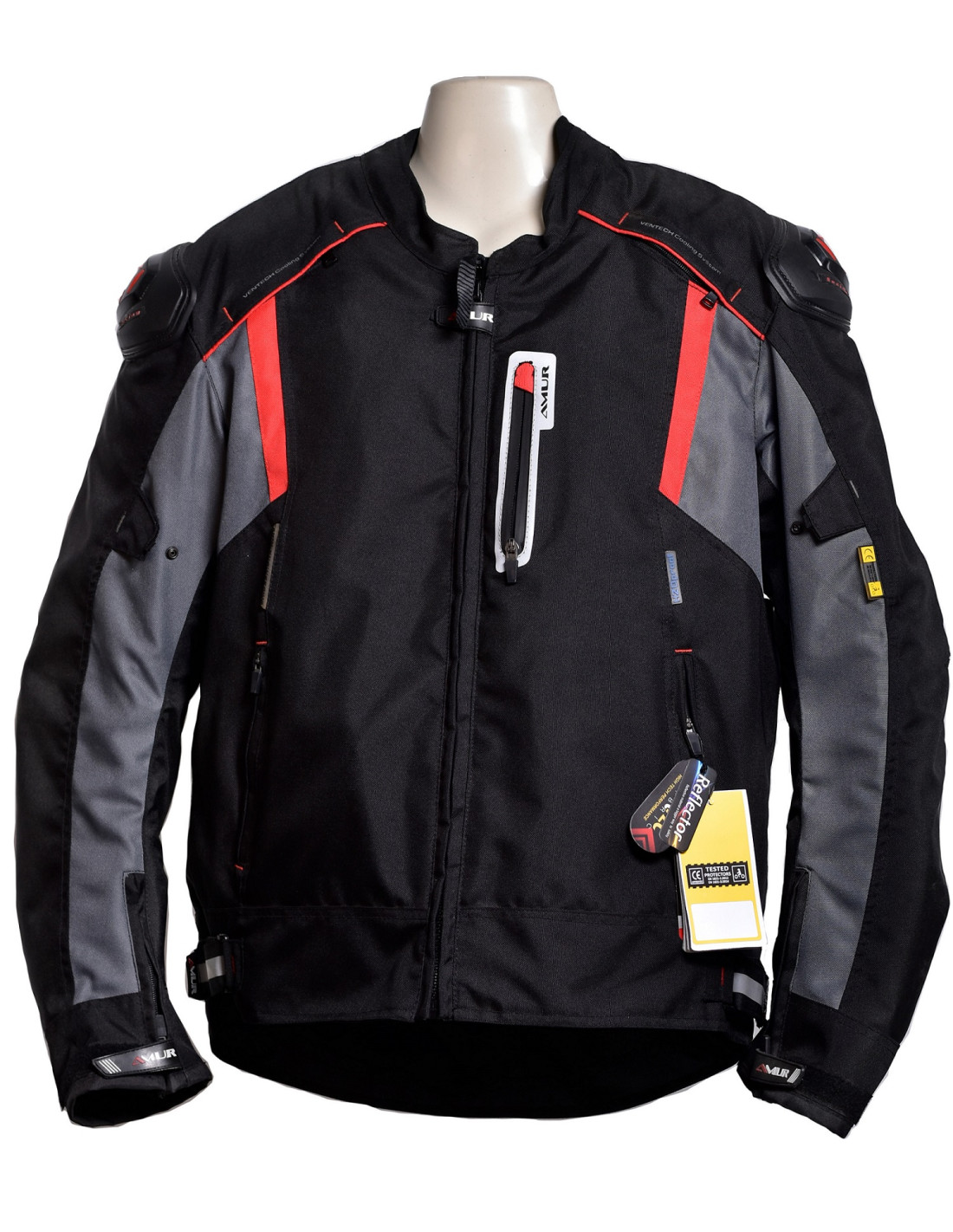 AMUR Super Rider Jacket with Back hump