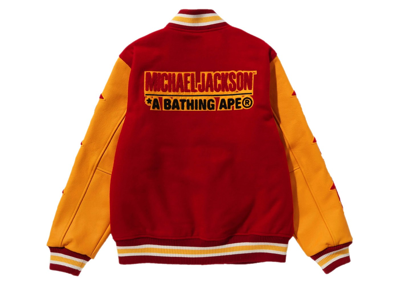 Bape x Michael Jackson Varsity Jacket