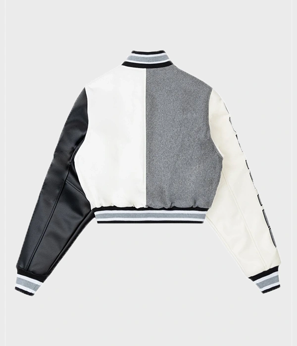 Cropped Varsity Jacket Women