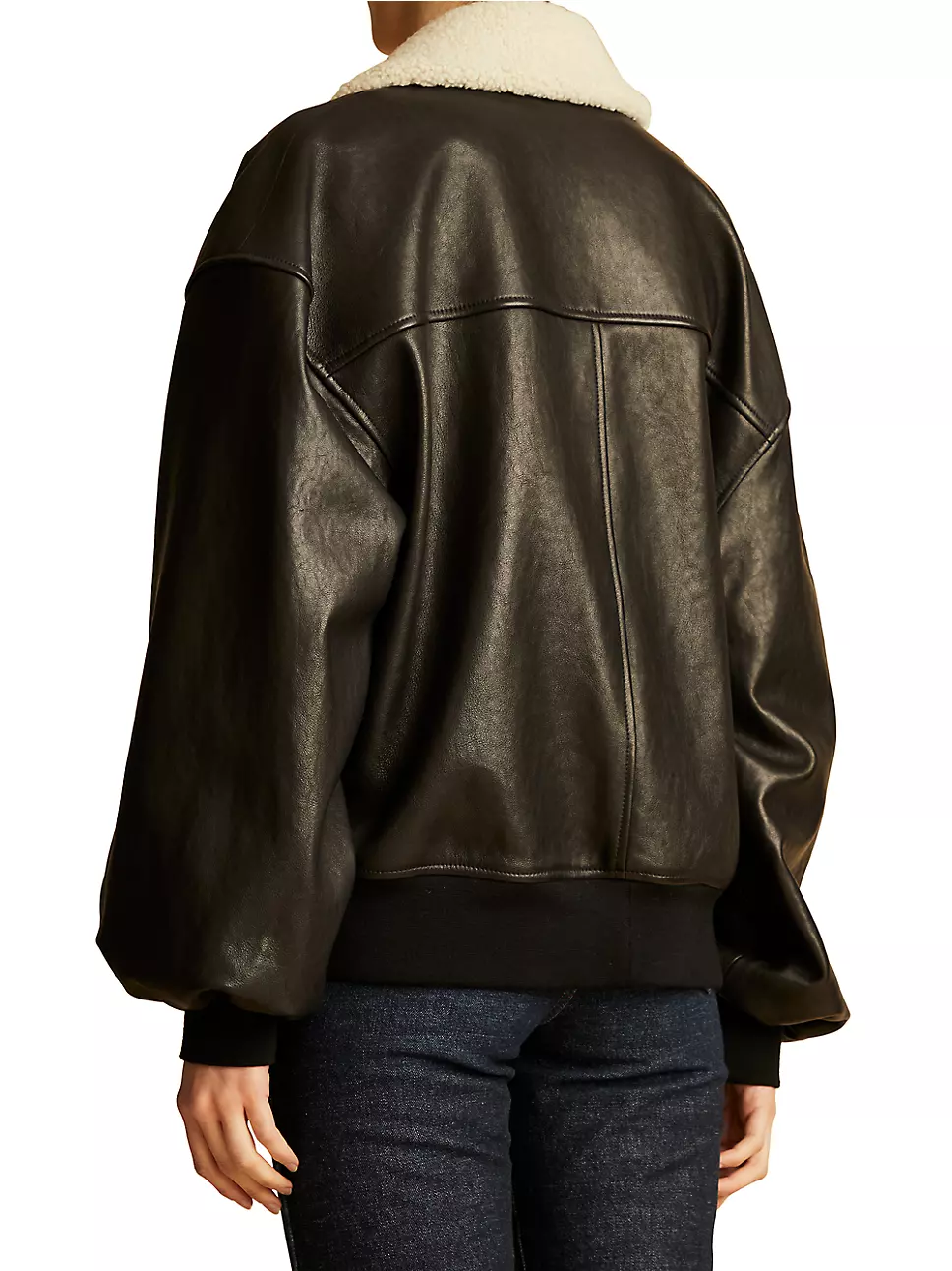 Genuine Leather Aviator Jacket
