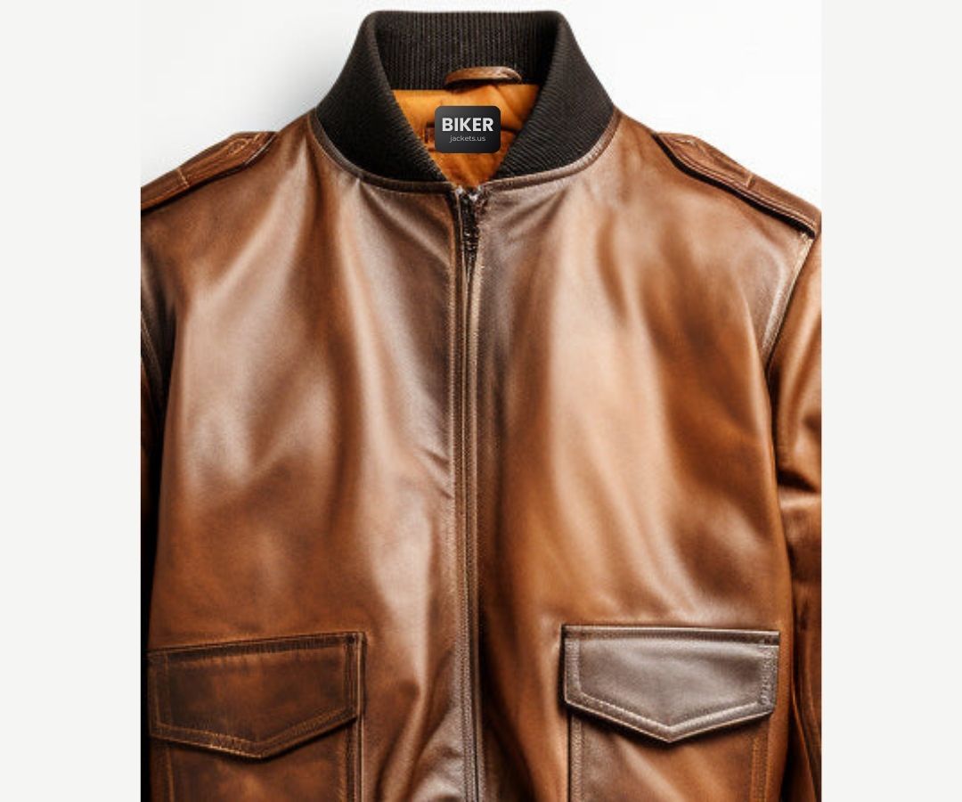 Men Aviator G1 Bomber Vintage Leather Jacket