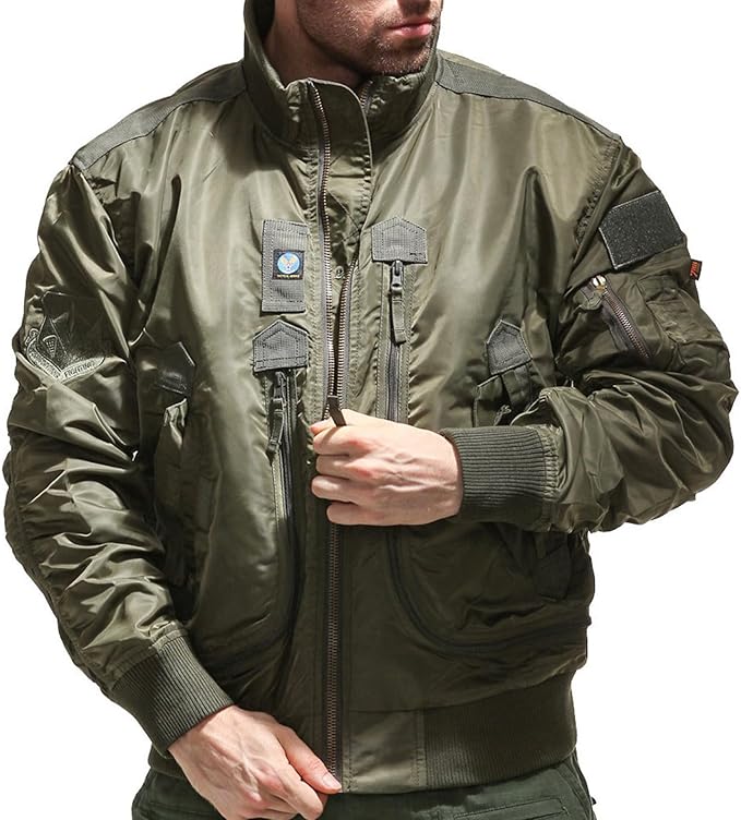 Military Aviator Jacket