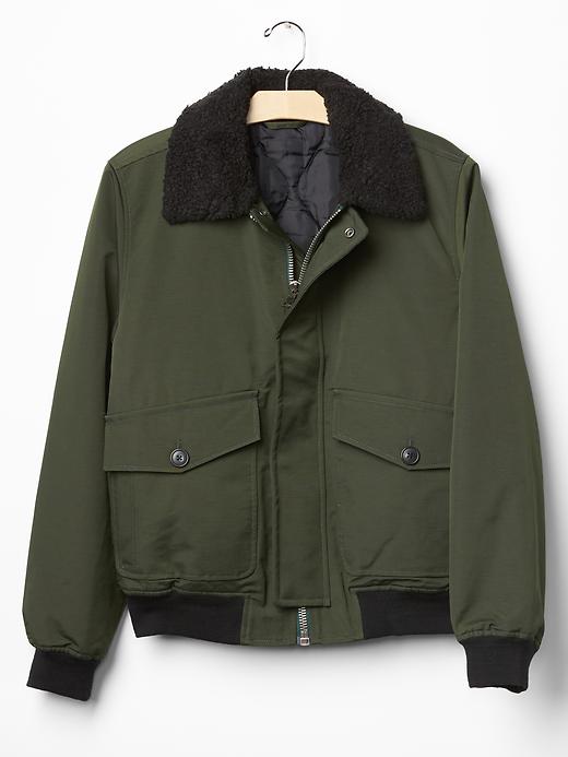 Nylon Aviator Jacket