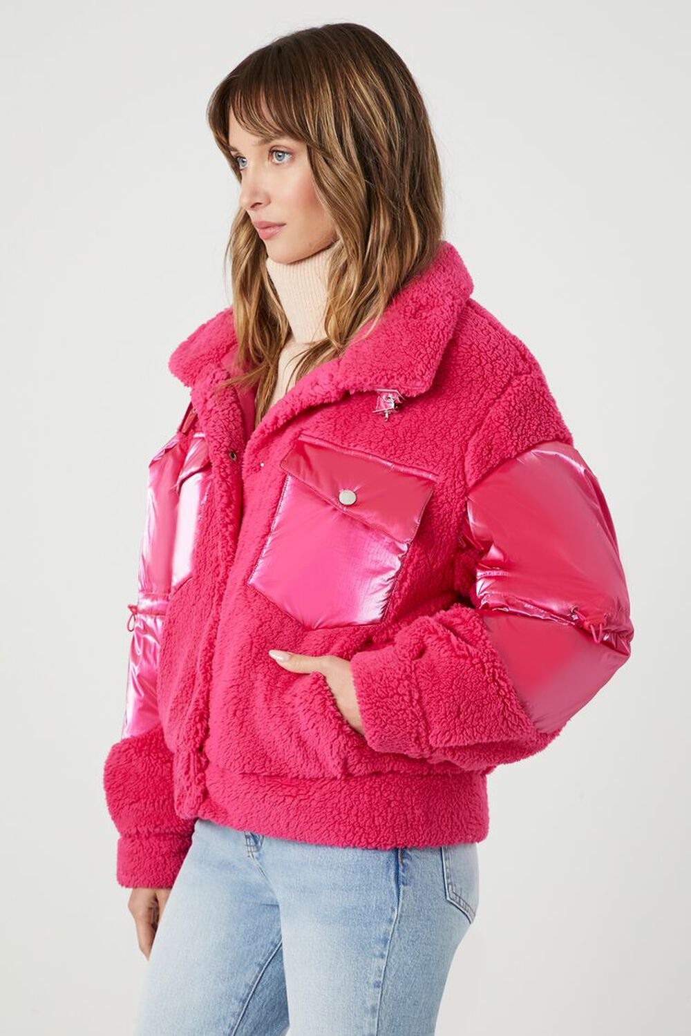 Pink Aviator Jacket