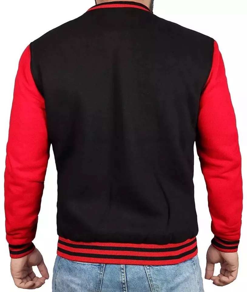 Red And Black Varsity Jacket