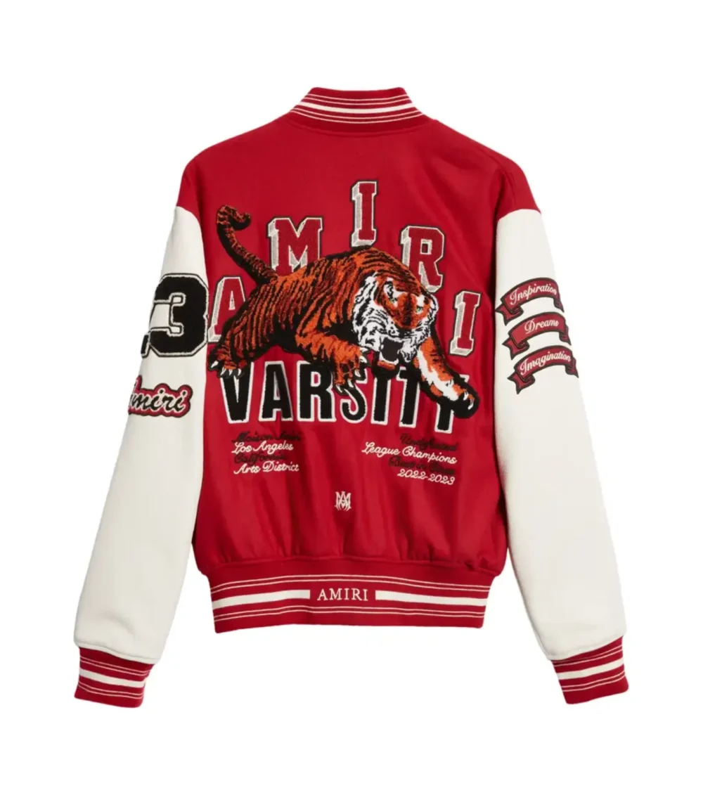Red White Varsity Jacket