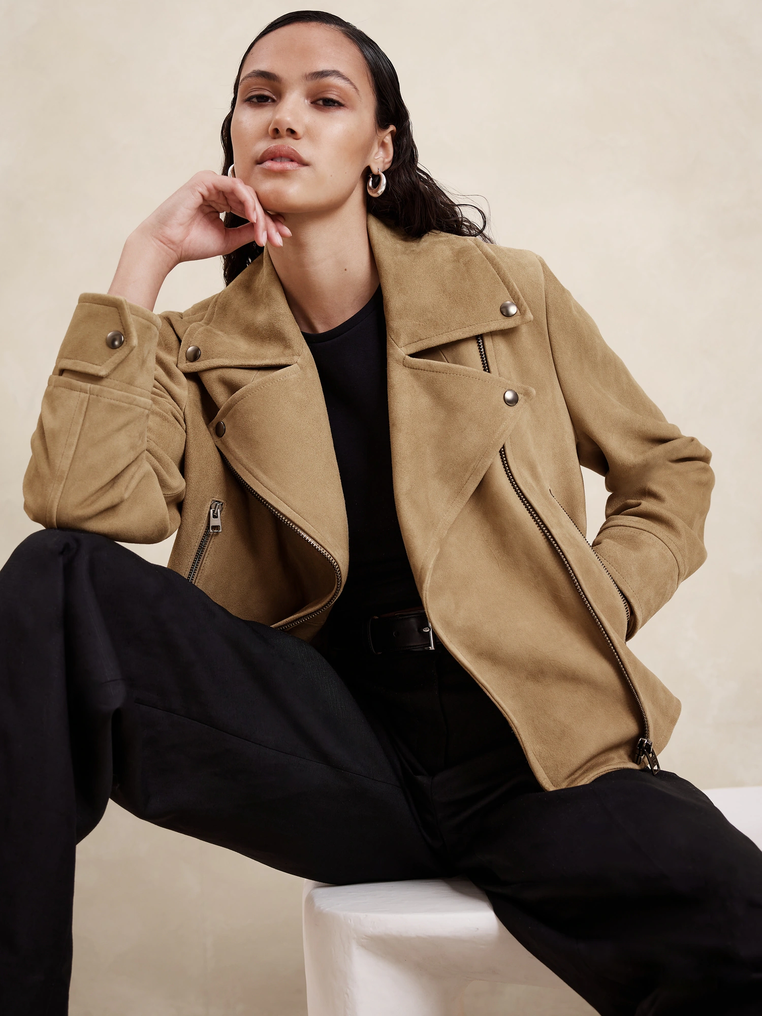 Tall Womens Biker Jacket