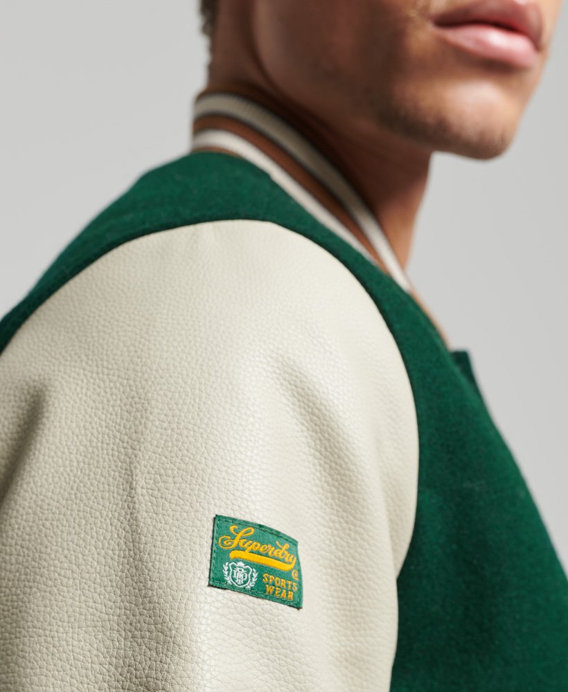 Varsity Jacket In Green
