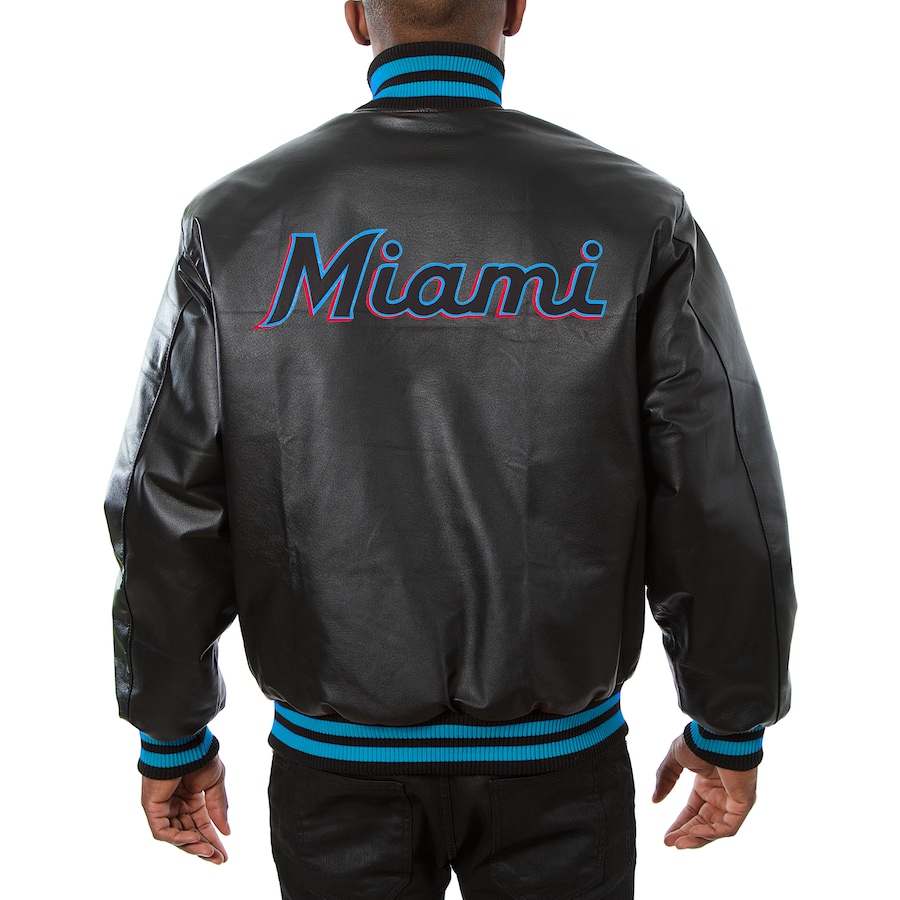 Men's Leather Varsity Jacket Big And Tall