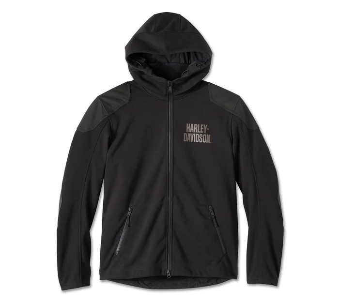 Willie G Skull Graphic Deflector 2.0 Hooded Riding Fleece