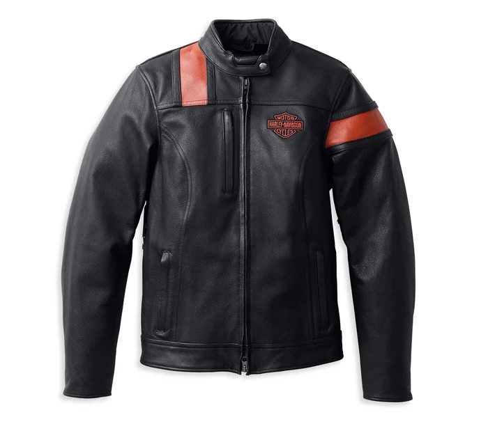 Women's Hwy-100 Waterproof Leather Riding Jacket