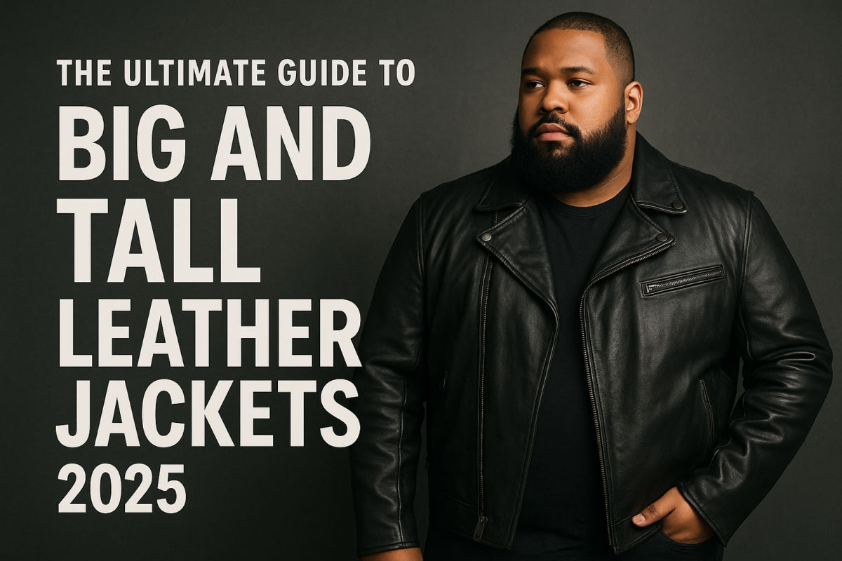 The Ultimate Guide to Big and Tall Leather Jackets 2025